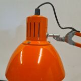 Orange vintage desk lamp