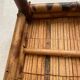 Tabouret bambou /osier vintage
