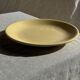 Set of 2 large yellow plates without brand D25.5