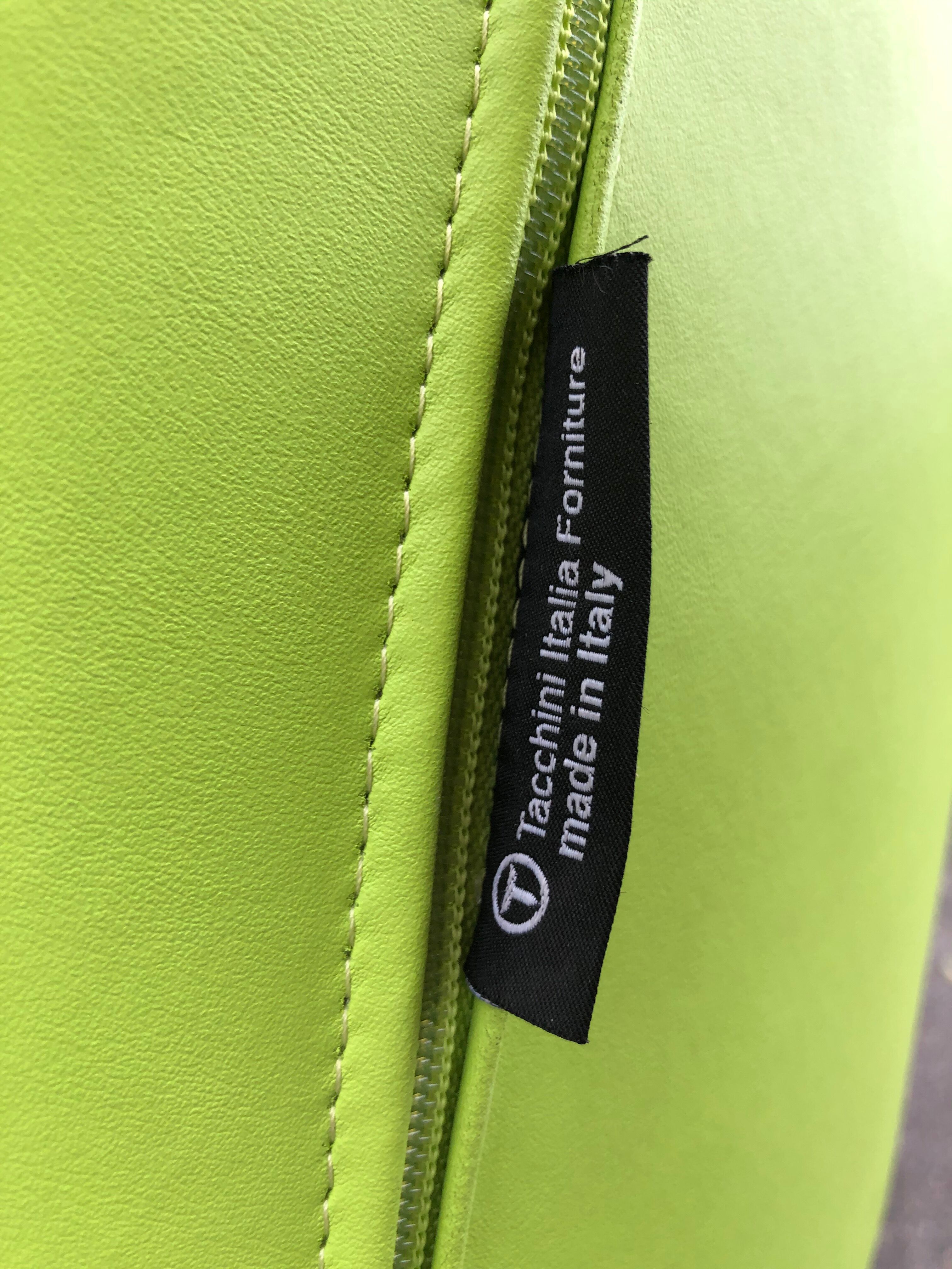 2 Tacchini Green Polar Beanbags