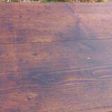 19th century farmhouse table with spindle legs, 225cm