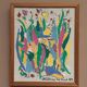 Original Swedish Oil on Canvas – “Brunning the Count ” by Leif Brünning – Dated 1989 – Vintage & Framed