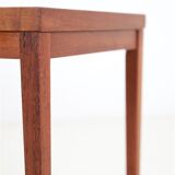 Filigree mid-century teak coffee table with tiles / 1960s / 1970s / Danish modern design