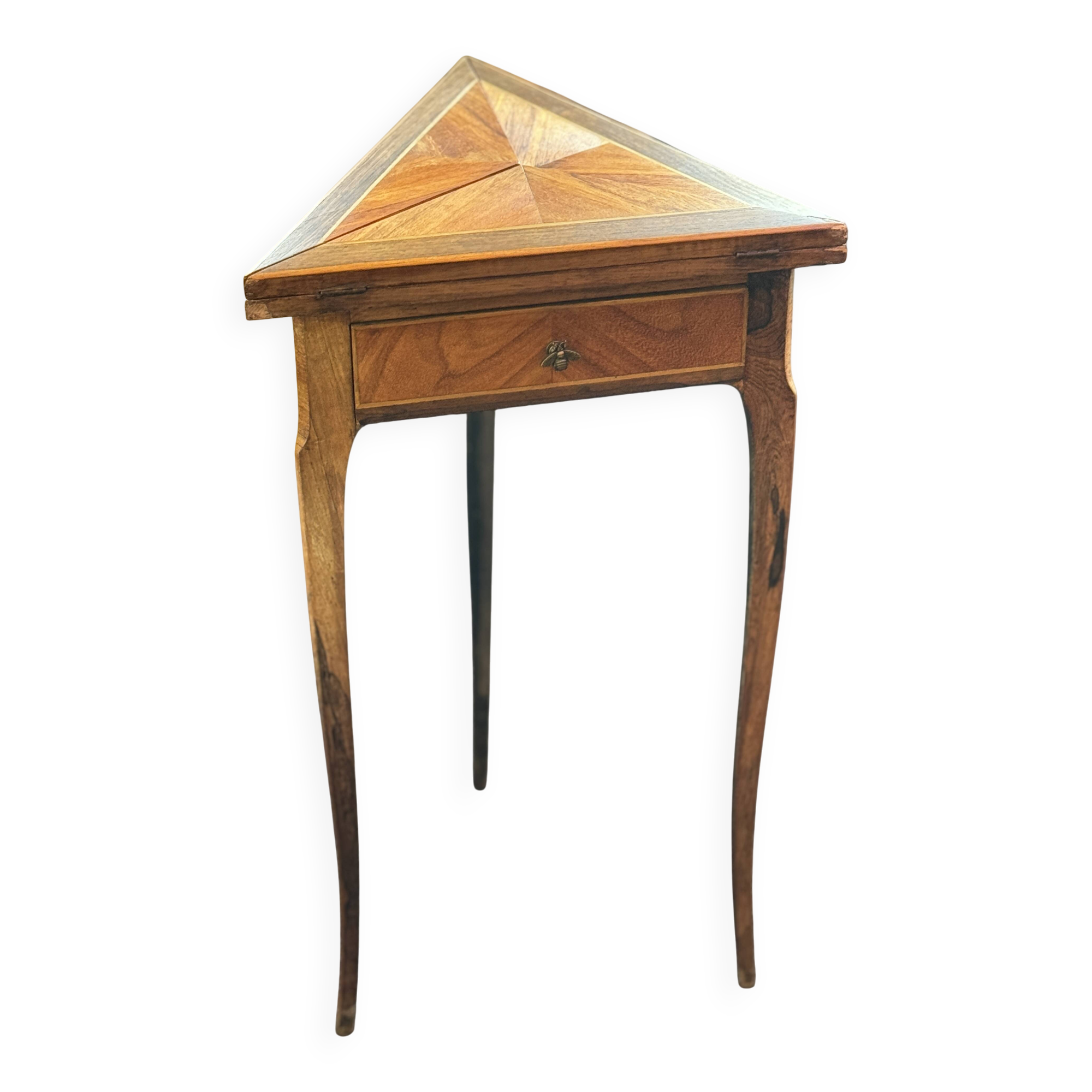 Old foldable board game table
