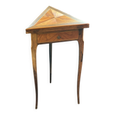 Old foldable board game table