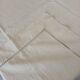 Drap/ nappe/ rideau en toile pur lin "Fleur bleue"