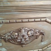 Antique trumeau mirror in Louis XVI style