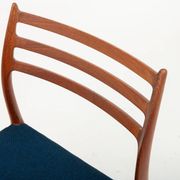Dining Chairs Model 78 by Niels O. Møller for J.L. Møllers, 1960s, Set of 6