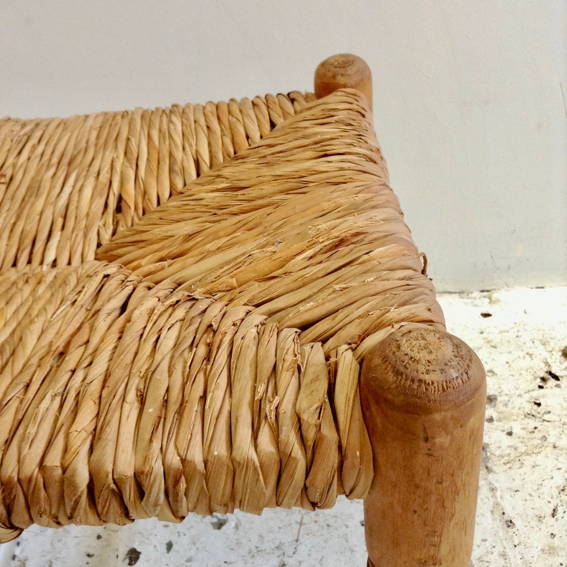 Straw stool