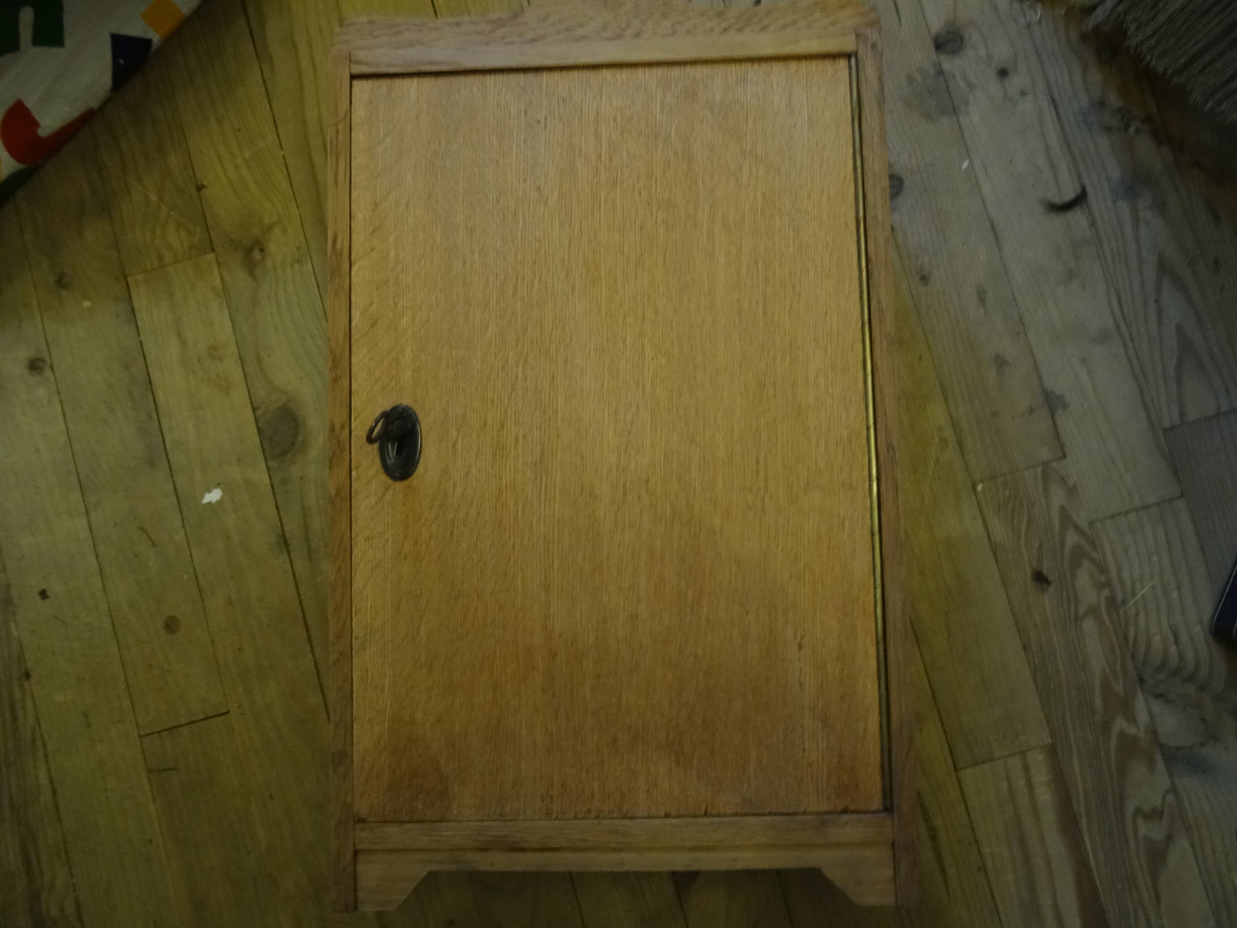 Wooden pharmacy cabinet