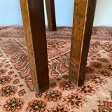 Baumann bistro chairs in wood and skaï