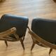 Paire de chaises tacoma de baumann - skaï noir