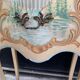 Paire de chevets style Louis XV bois peint