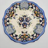 Assiette ancienne porcelaine de Rouen