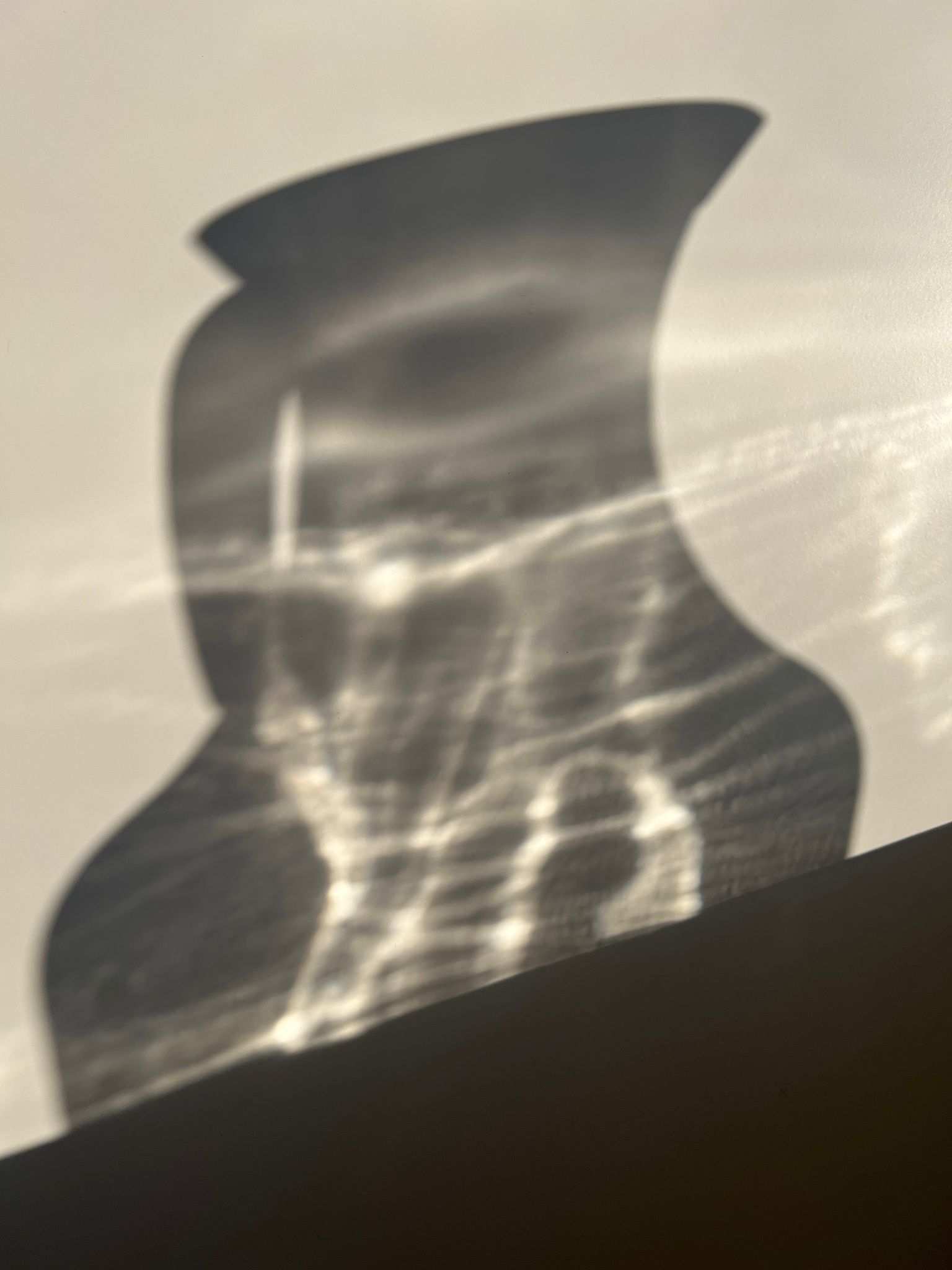 Vintage water decanter H: 25cm