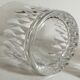 Quatre verres gobelets à whisky en cristal d'Arques vintages