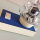 Bubbled glass bedside lamp by Helena Tynell 60/70