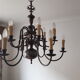 Two-storey chandelier Dutch style