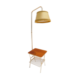 Lampadaire porte-revues vintage