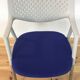 Chaise Vitra blanche et bleue