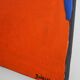 Figurative art couple blue background signed