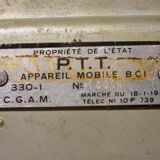 Black PTT phone 1958