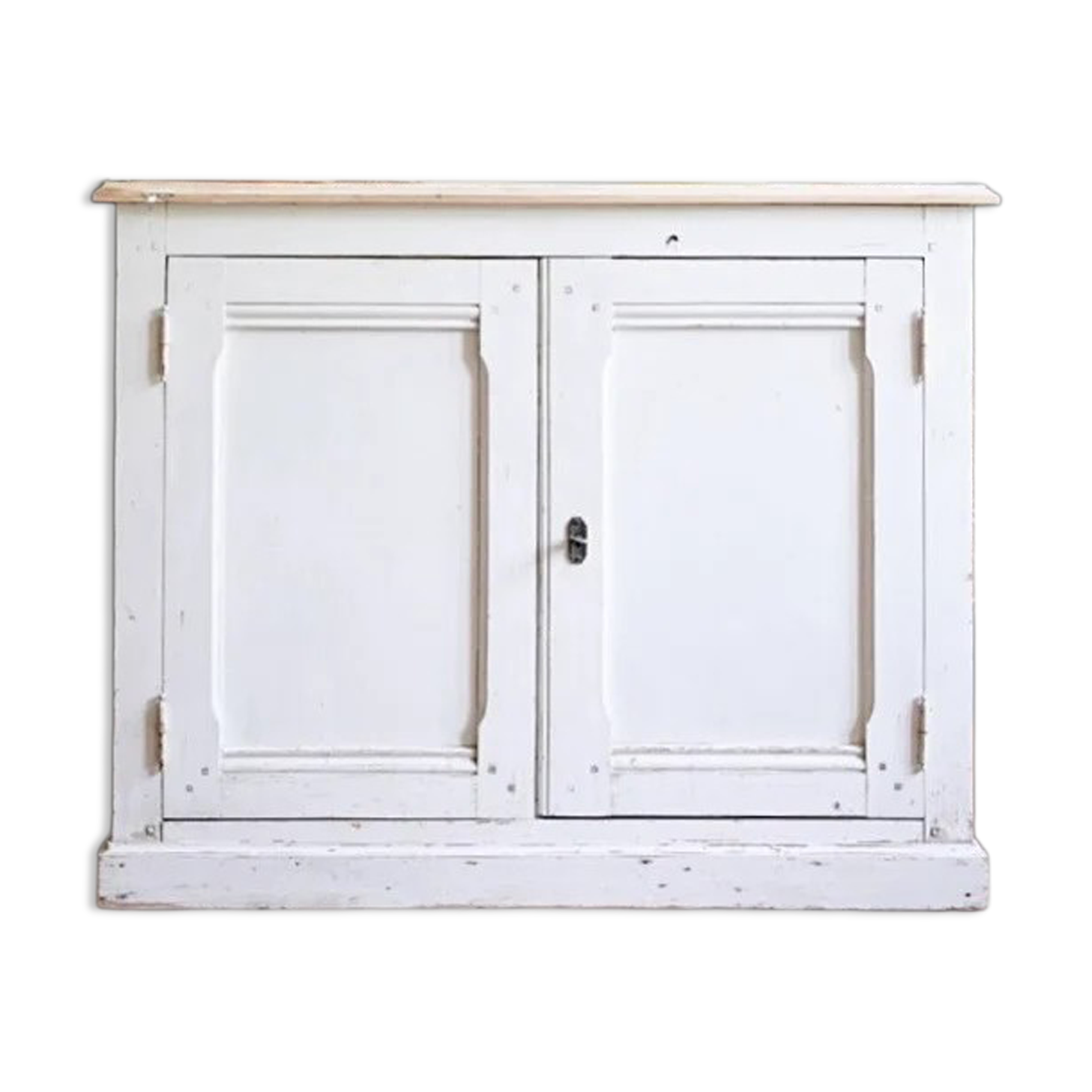 Buffet parisien patine blanche