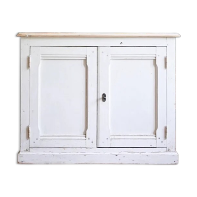 Buffet parisien patine blanche