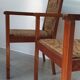Paire de fauteuils corde des années 50