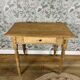Desk or side table with turned legs