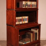 Globe Wernicke Library in Mahogany with 3 large elements and a projection.