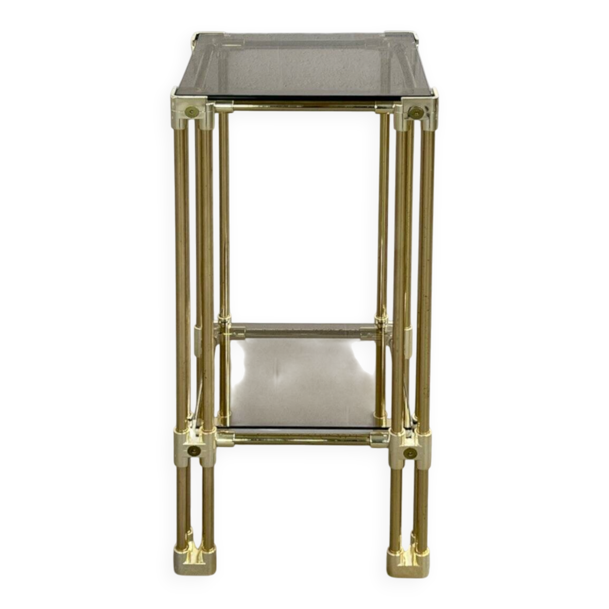 Brass and Glass End Column, 1970s