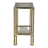 Brass and Glass End Column, 1970s