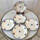 Set of 5 digoin dessert plates mary-Lou model