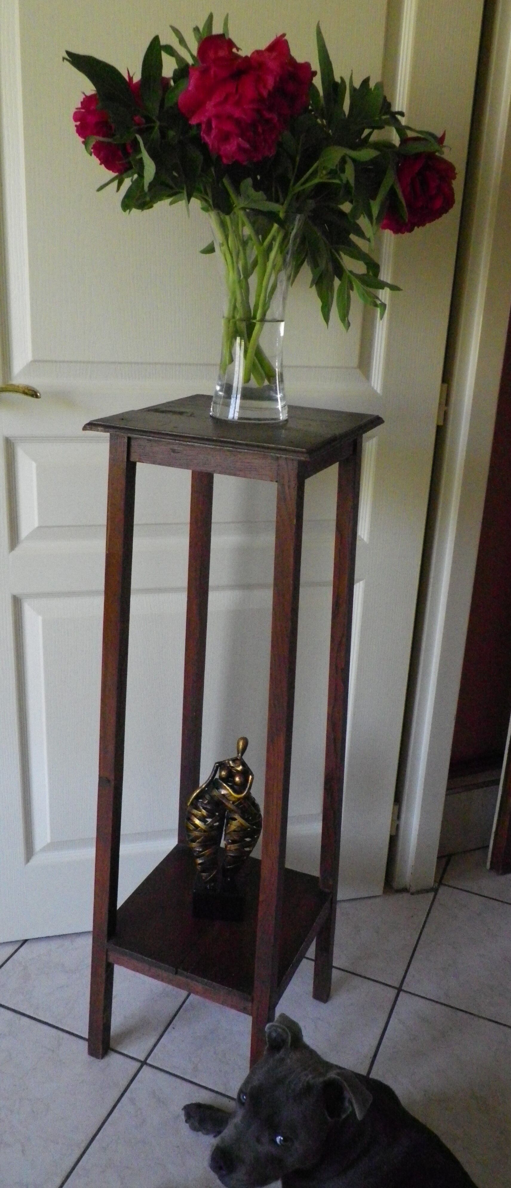 Old wooden sellette 40/50