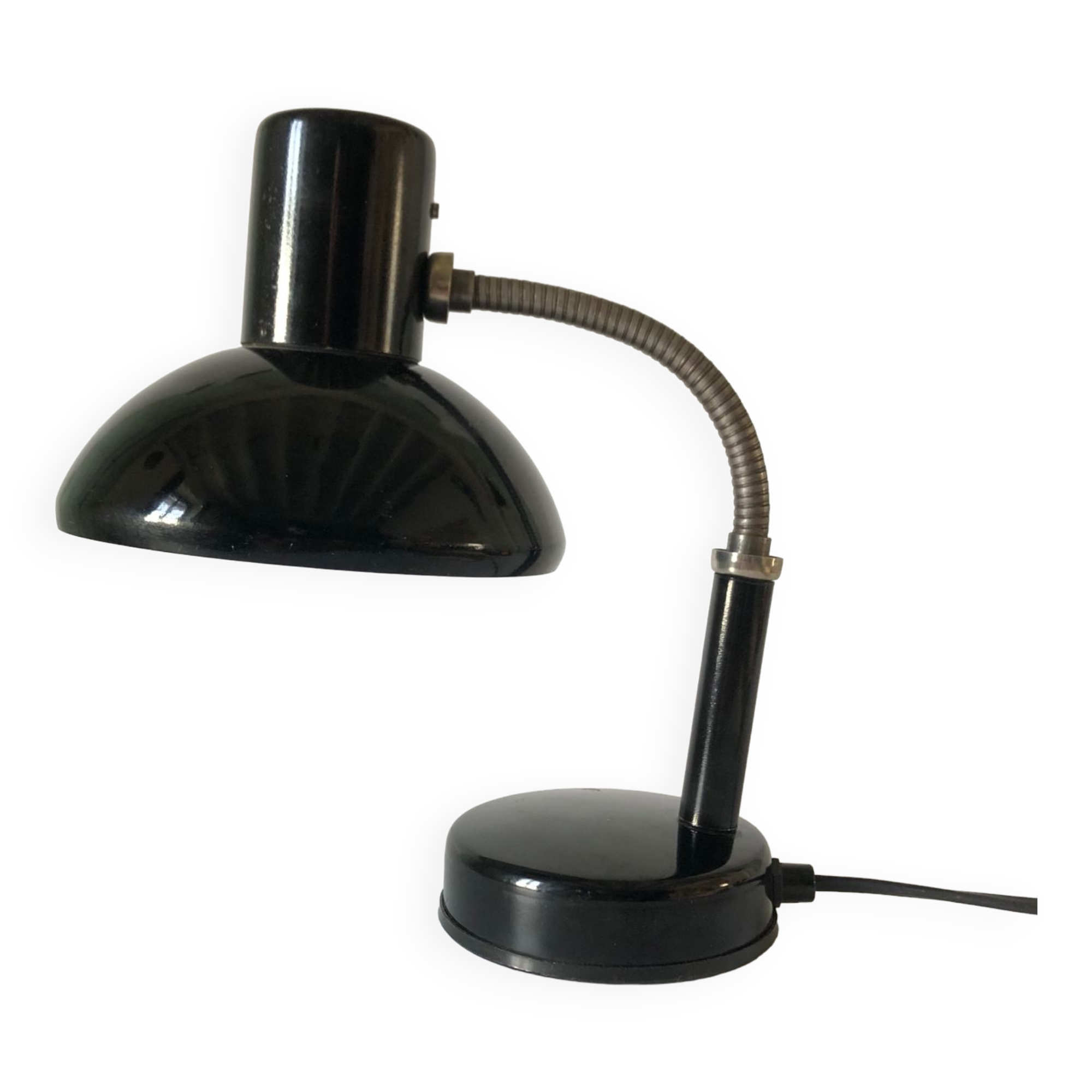 Black vintage articulated lamp