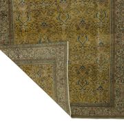 Vintage Turkish Anatolian Carpet 186x283 cm Floral Brown Blue