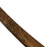 Fauteuil Art Déco en chêne tressé, design minimaliste.