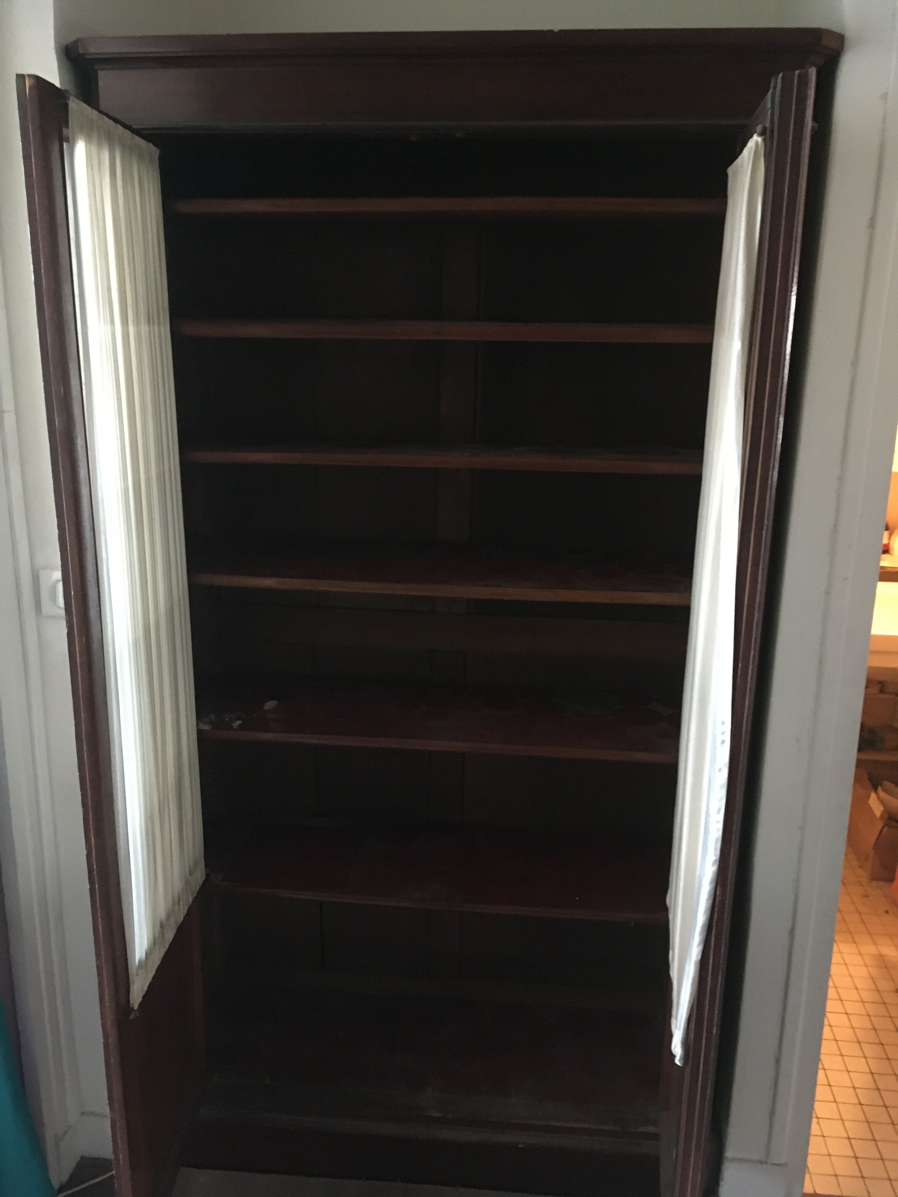 Vintage glass cabinet