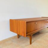 Scandinavian bass line in teak 1960