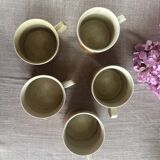 Set of 5 Weidmann cups