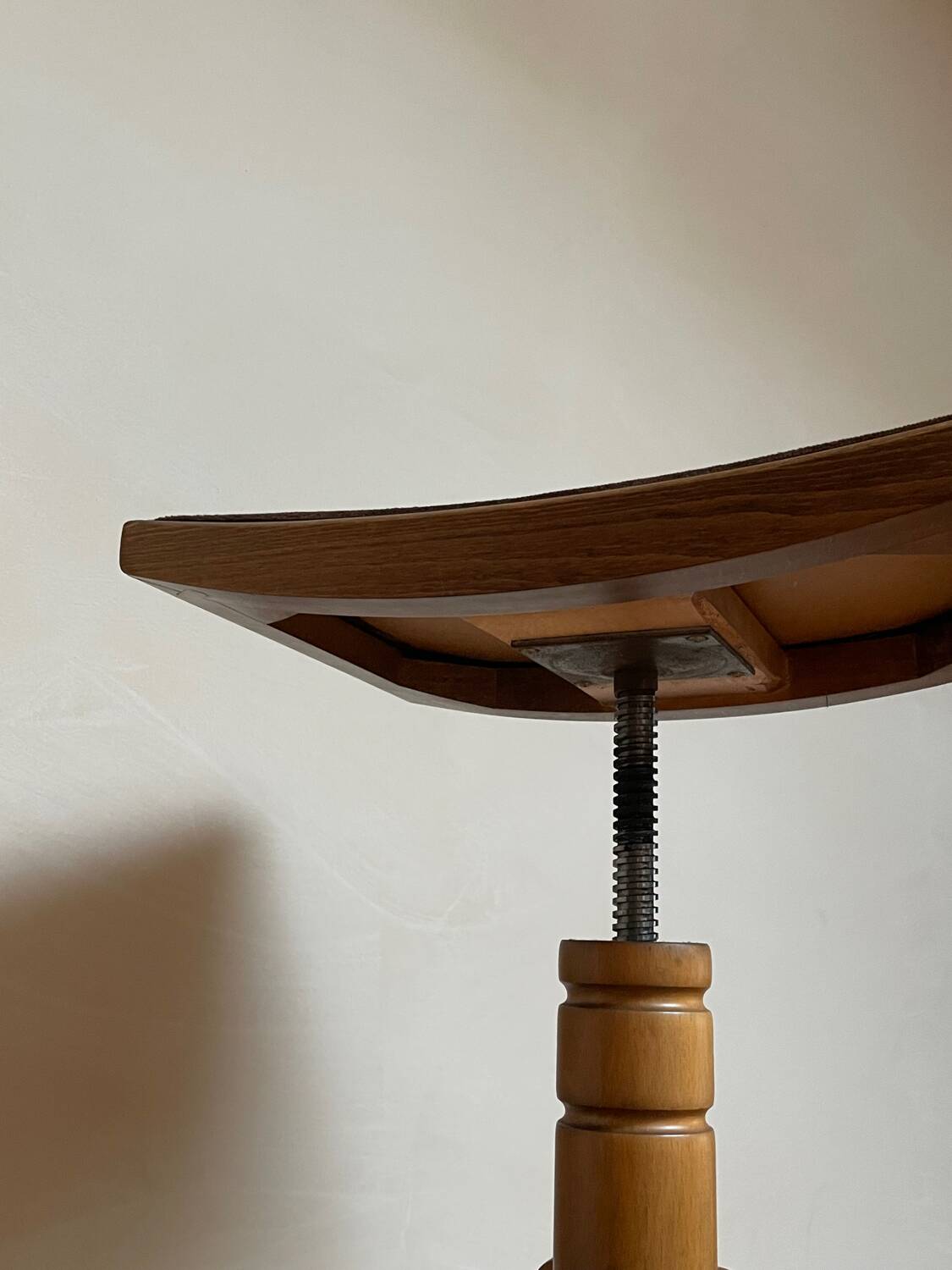 Tabouret piano vintage