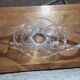Spectacular centrepiece crystal bowl from Vannes, signed.