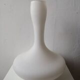 Pair | vintage opaline glass mushroom table lamps (h. 31 cm)