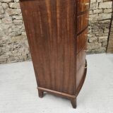 Scandinavian curved chest of drawers, 1970s