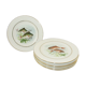 Lot 6 old fish plates, Sofafils porcelain