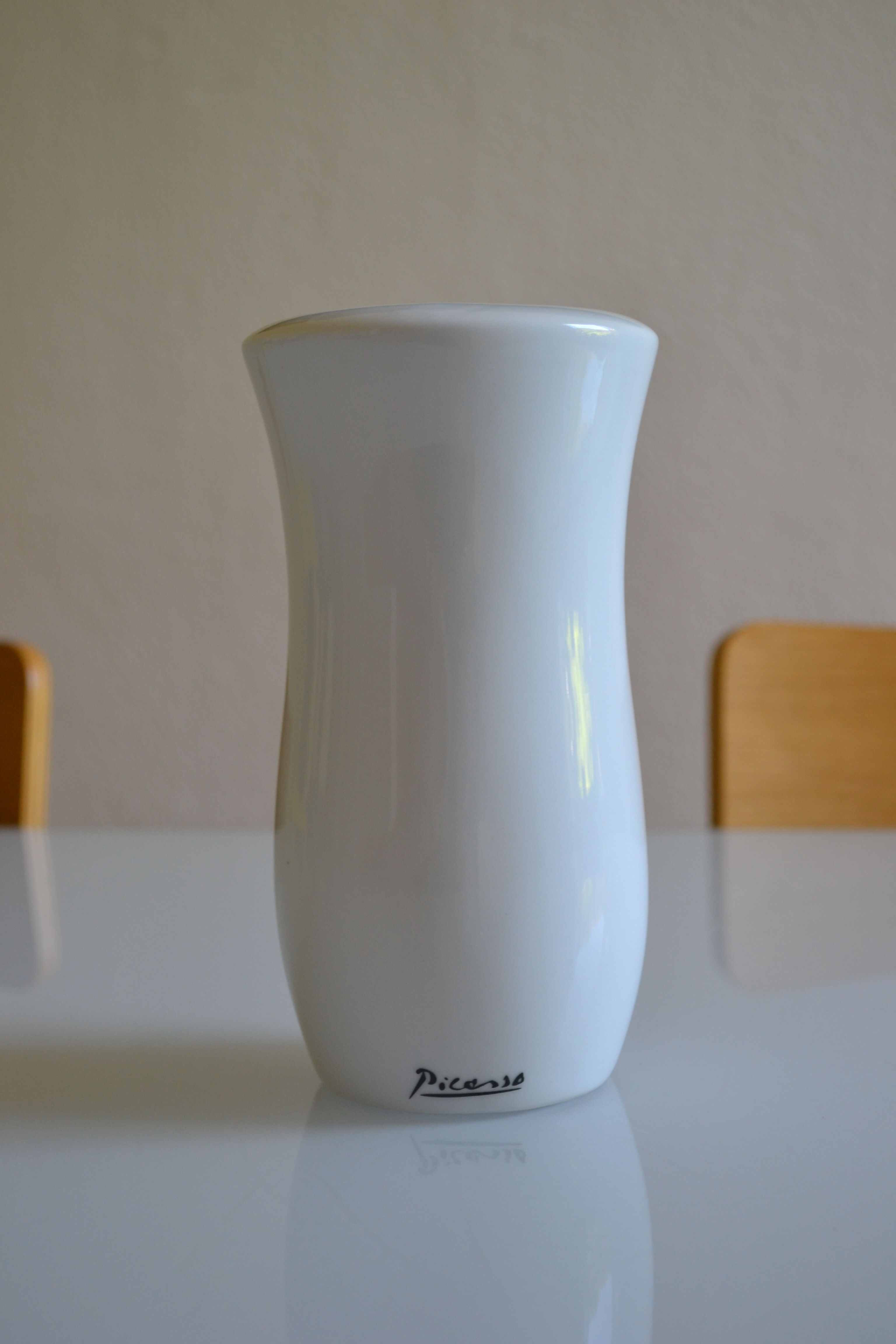 Ceramic vase after picasso " head leaning on the hands " 1962