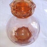 Art Deco liquor service in glass