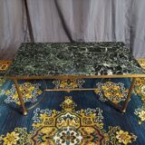 Table basse 1960 marbre vert
