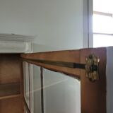 Armoire parisienne bonnetière vitrée